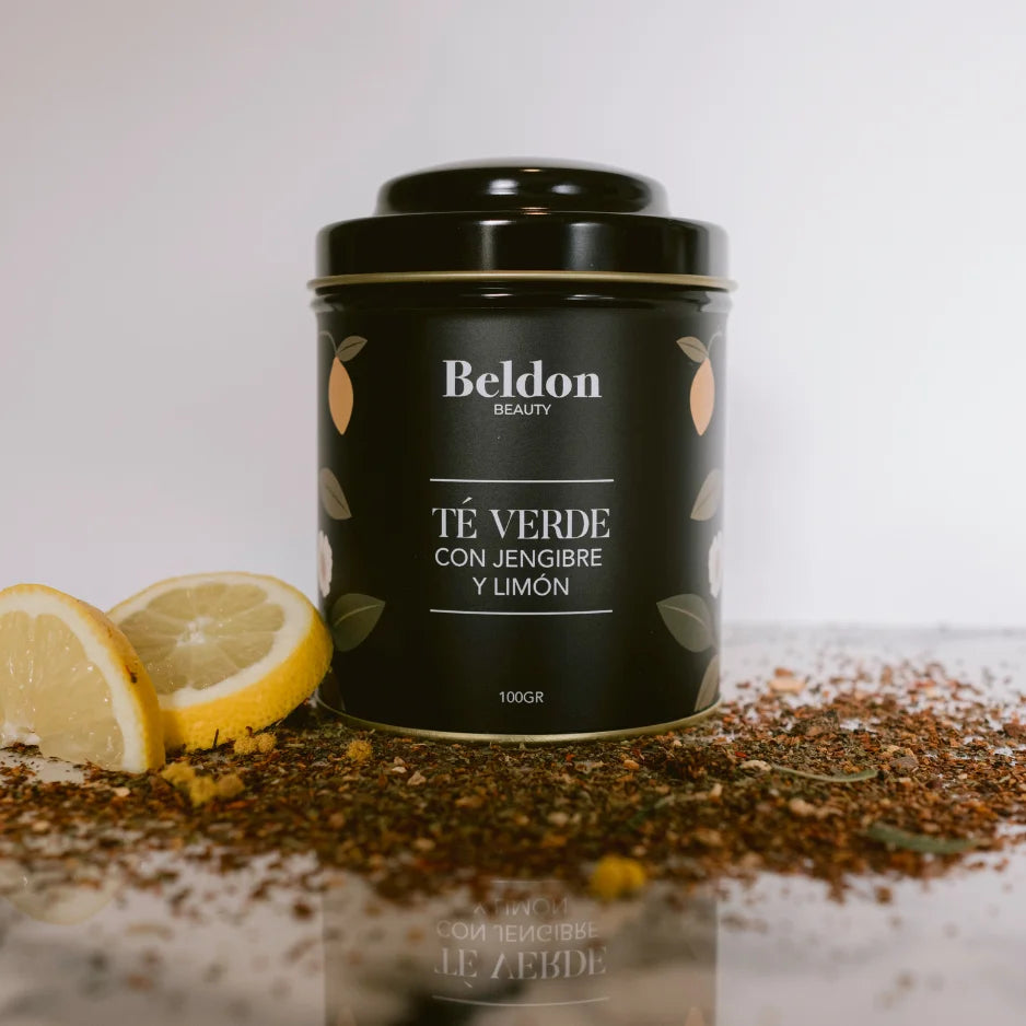 Beldon Beauty Ginger Green Tea with Lemon