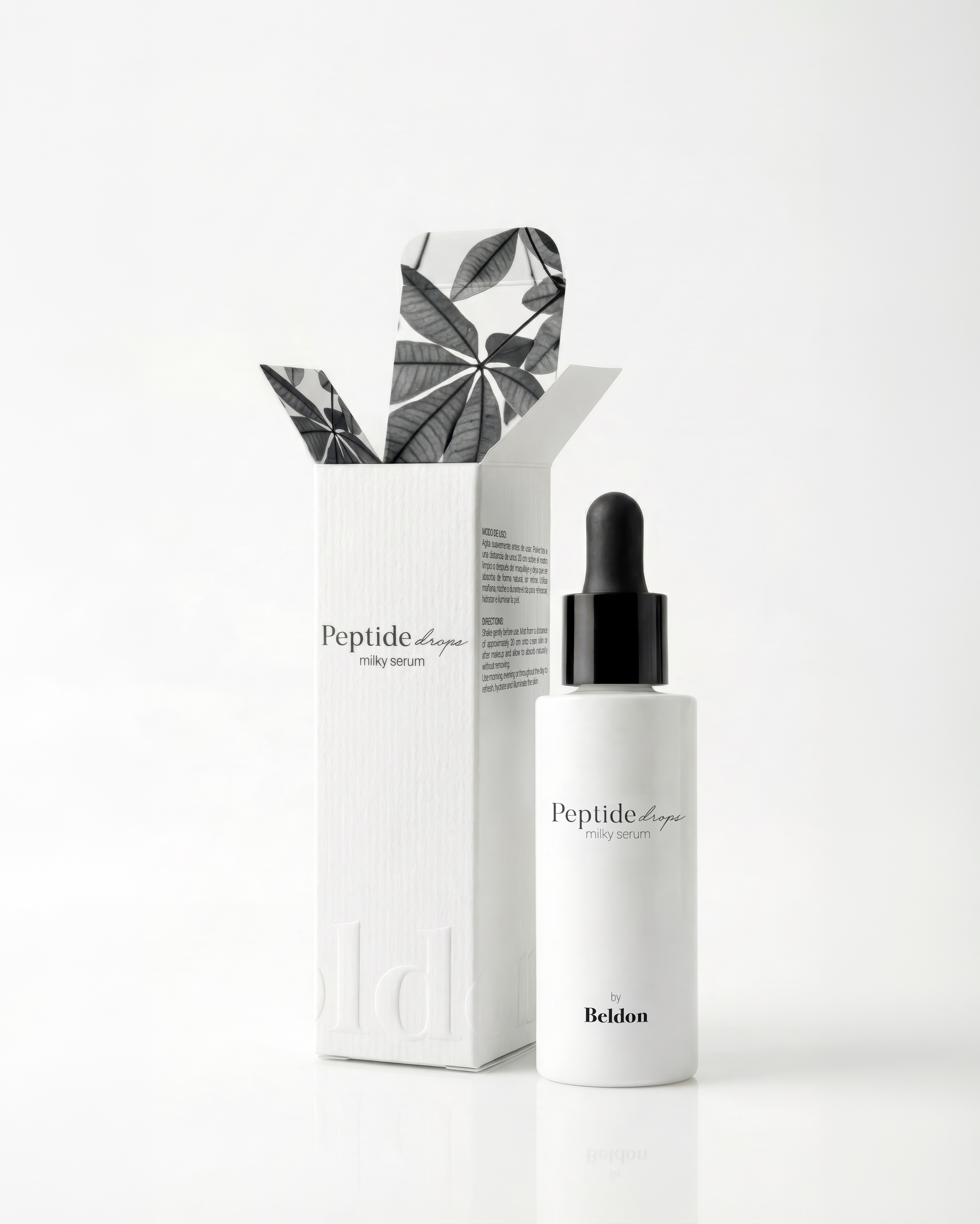 Peptide drops milky serum 30 ml