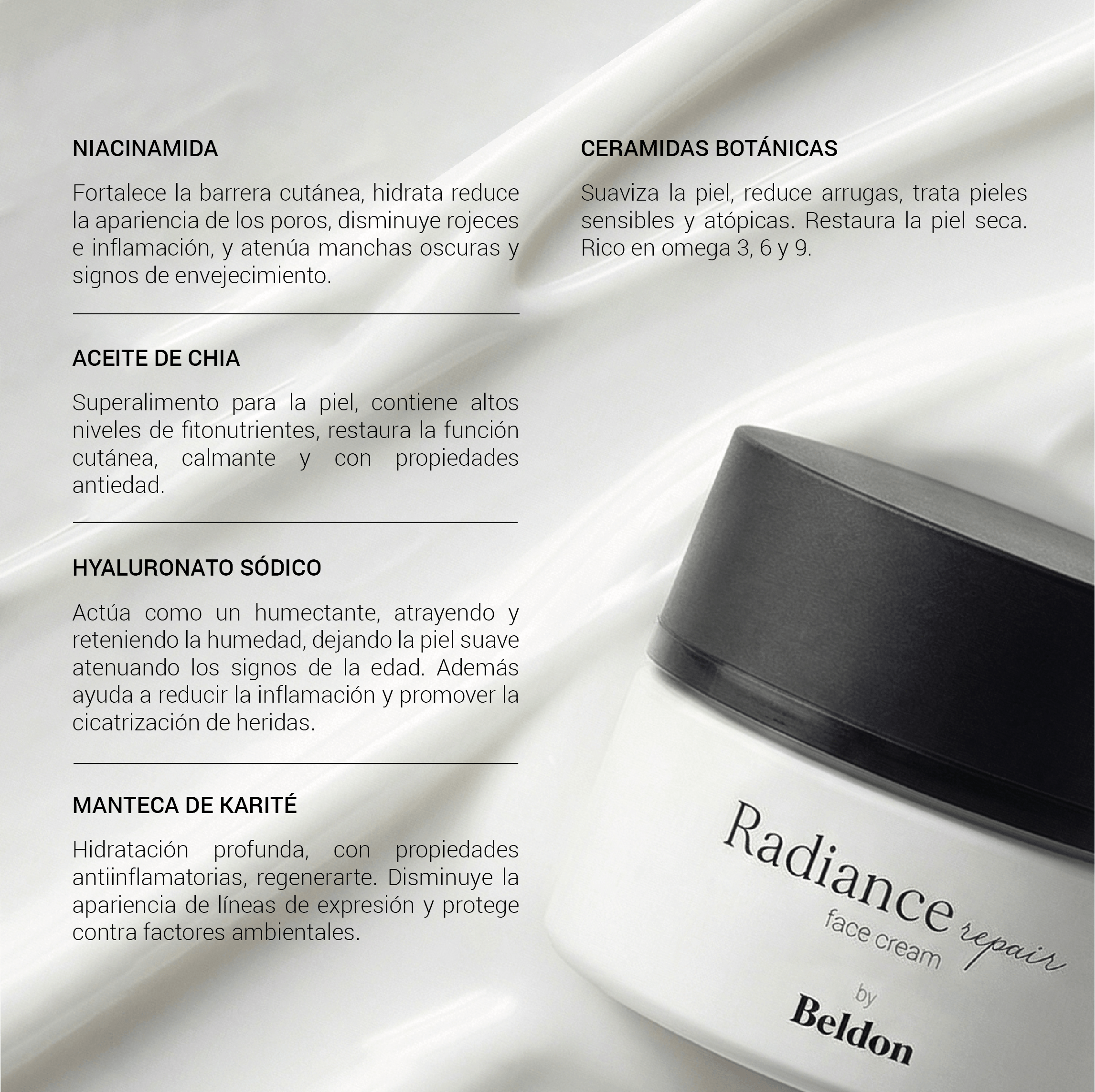 Radiance repair face cream 50 ml
