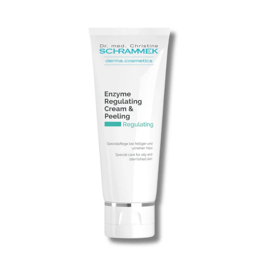 Crème régulatrice enzymatique et peeling Dr Schrammek
